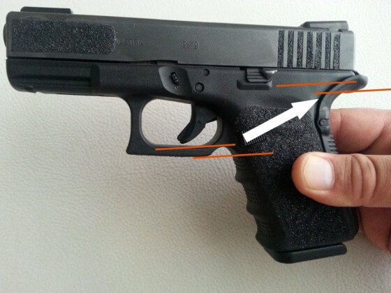 glock, glock tabanca, glock tetiği