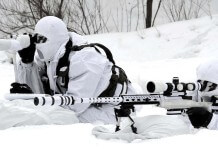 keskin nişancı, sniper tüfeği, kamuflaj
