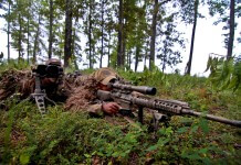 keskin nişancı, sniper tüfeği, kamuflaj