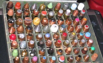 Mühimmat çeşitleri, mühimmat, tabanca mermisi