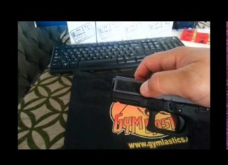 GLOCK tabanca üzerine kaydırmaz yüzey uygulaması ve tek elle sahra sökümü. glock, glock tabanca, glock kaplama, tek elle tabanca sökme, glock sahra sökümü