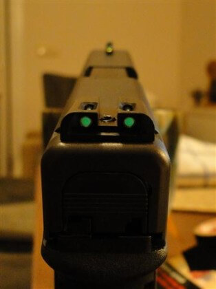 tfo nişangah, trityum nişangah, glock nişangahı